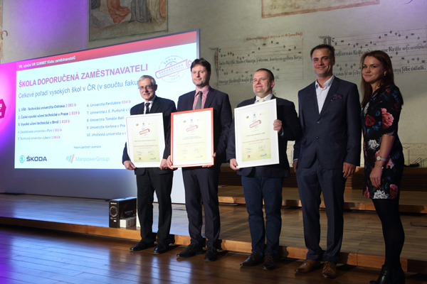 PR článek škola doporučená zaměstnavateli 2018 Betlémská kaple