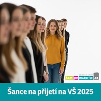 článek šance na přijetí na VŠ 2025