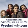 článek aktualizace www.vysokeskoly.com mu uk czu zcu jcu utb cvut